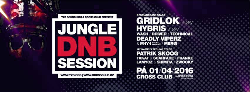 JUNGLE DNB SESSION with GRIDLOK (USA) & MY NAME IS TECHNO STAGE