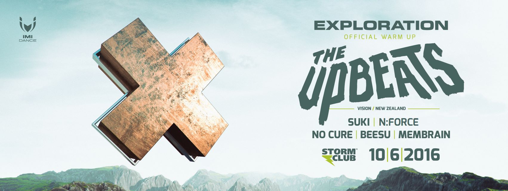 The Upbeats (NZ) – Official Exploration Festival Warm Up – Storm Club