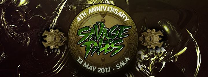 Savage Tales – Deathmachine, Satan, Djipe, Freqax – 13 May Sala
