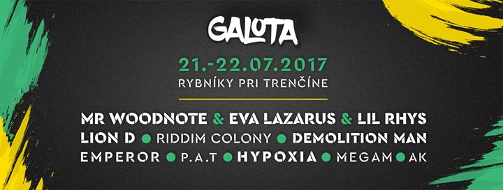 Galota Fest – 21.22. Júl 2017, Rybníky pri Trenčíne