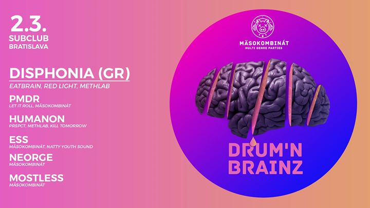 Drum’n’Brainz w/ Disphonia (GR) 2.3. @Subclub
