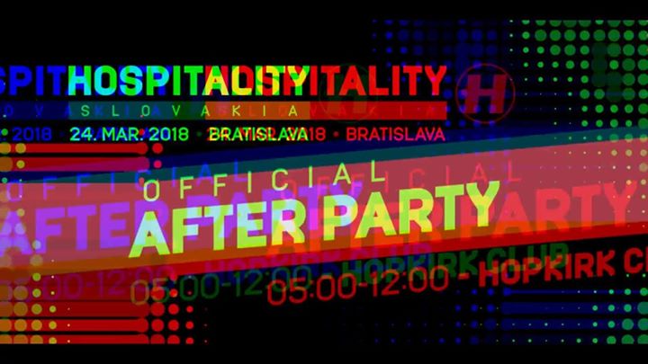 Ⓗ Hospitality Slovakia 2018 – AFTER PARTY