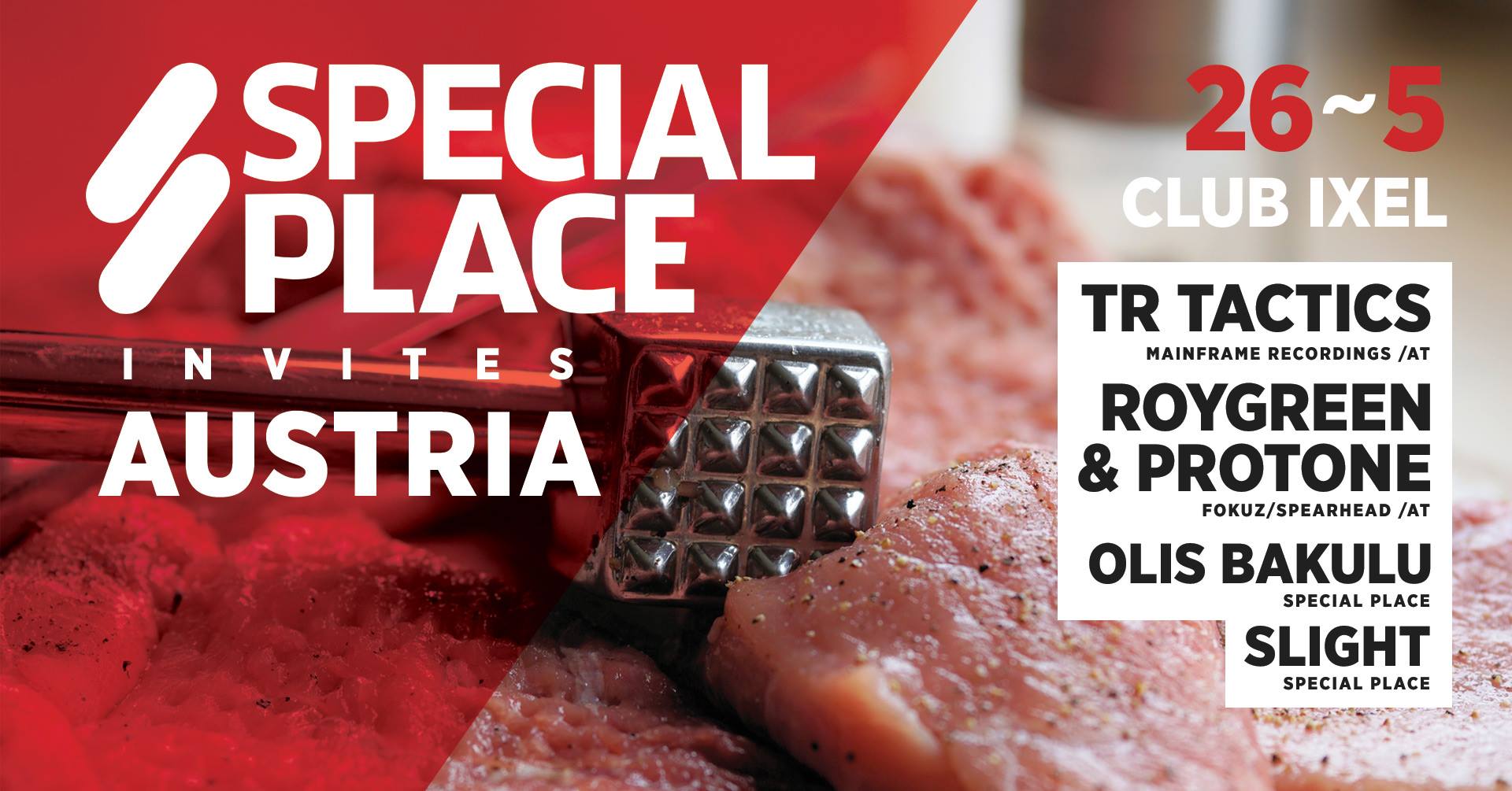 Special Place invites Austria! Entry only 3 Eur!