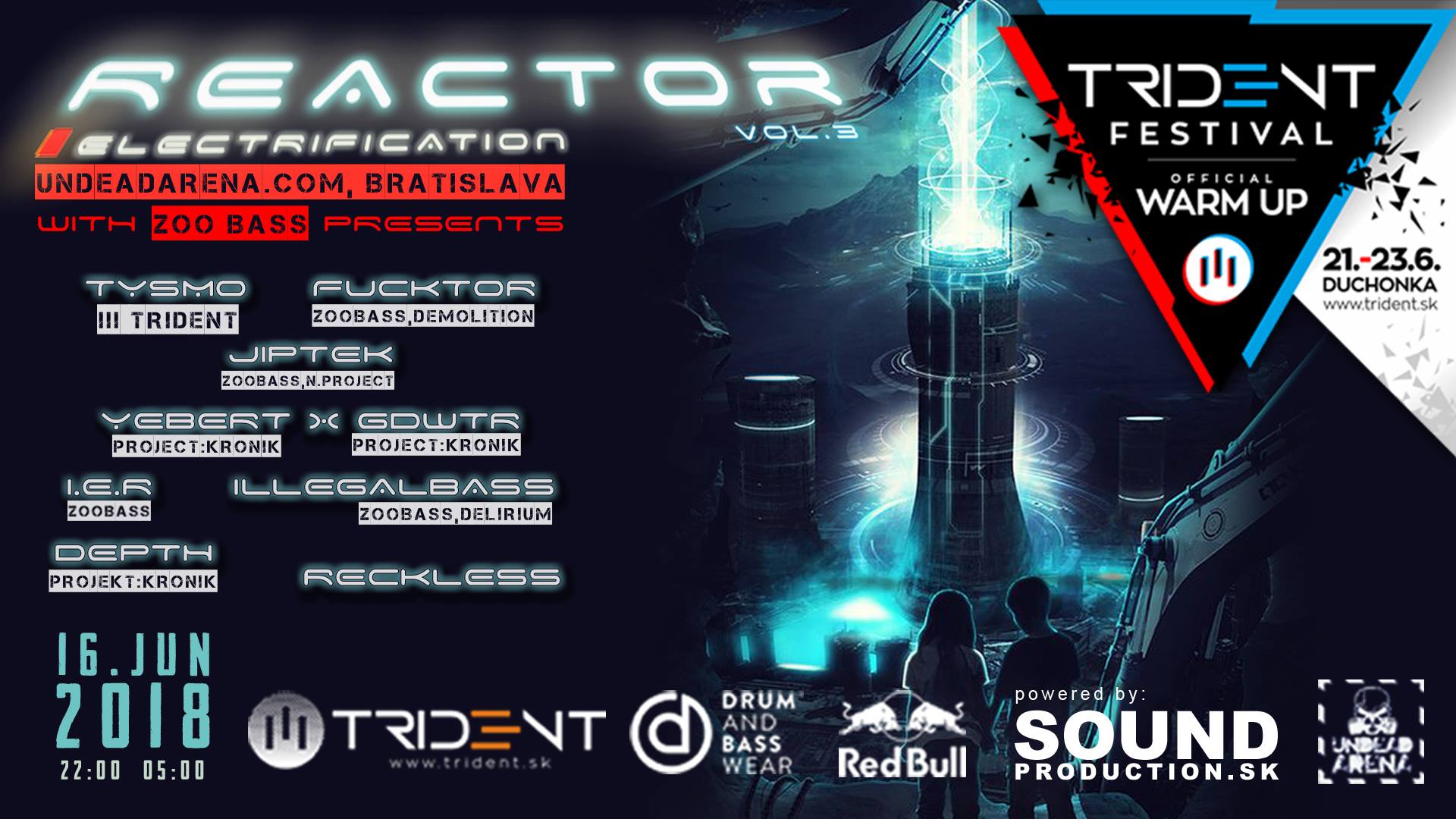 Reactor: Electrification – Trident festival official warm up