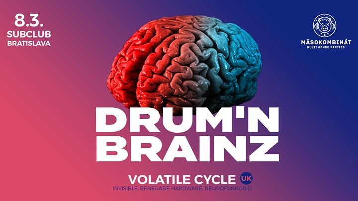 Drum’n’Brainz w/ Volatile Cycle (UK) 8.3. @Subclub