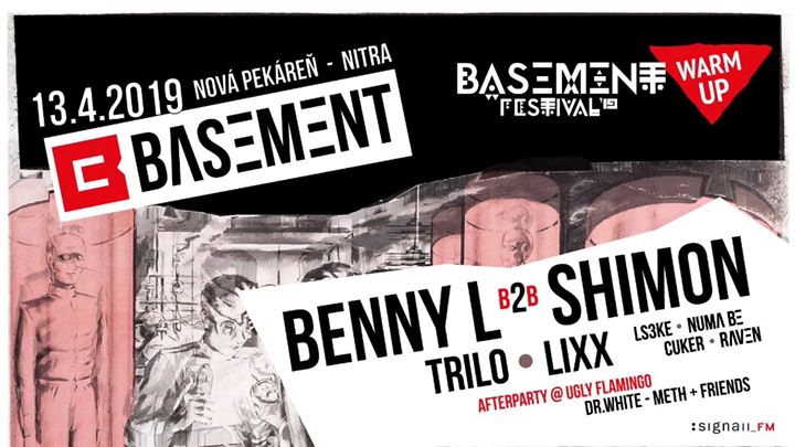 Basement w. Benny L b2b Shimon #bsmntfest warm-up
