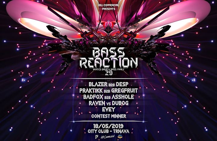 Bass Reaction #29 Invites Drum and Bass Family
