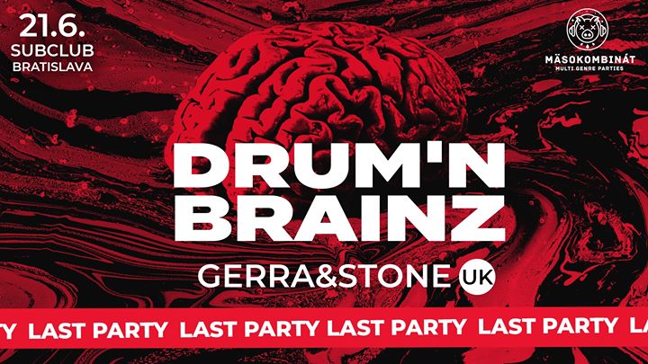 Drum’n’Brainz w/ Gerra & Stone (UK) 21.6. @Subclub